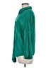 Max Studio 100% Rayon Green 3/4 Sleeve Button-Down Shirt Size M - photo 5