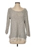 INC International Concepts Silver Pullover Sweater Size S - photo 1