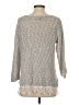 INC International Concepts Silver Pullover Sweater Size S - photo 2