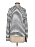 A New Day Stripes Silver Turtleneck Sweater Size S - photo 1