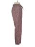 J.Crew 100% Polyester Print Burgundy Casual Pants Size 2 - photo 4