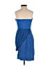 BCBGMAXAZRIA 100% Silk Blue Cocktail Dress Size 2 - photo 2