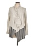 Calvin Klein Performance Stripes Gray Kimono Size L - photo 1