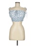 Princess Polly 100% Polyester Blue Tube Top Size 6 - photo 1