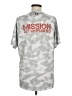 Under Armour 100% Polyester Camo Silver Active T-Shirt Size M - photo 2