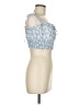 Princess Polly 100% Polyester Blue Tube Top Size 6 - photo 4