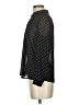 Halogen 100% Polyester Polka Dots Black Long Sleeve Blouse Size XS - photo 5