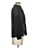 Halogen 100% Polyester Polka Dots Black Long Sleeve Blouse Size XS - photo 4