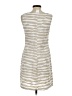 Papillon Stripes Gray Tan Casual Dress Size S (estimated) - photo 2