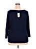 Cha Cha Vente Blue 3/4 Sleeve Top Size 2X - photo 2