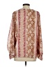 Entro 100% Polyester Paisley Pink Long Sleeve Blouse Size S - photo 2