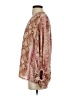 Entro 100% Polyester Paisley Pink Long Sleeve Blouse Size S - photo 5