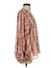 Entro 100% Polyester Paisley Pink Long Sleeve Blouse Size S - photo 4