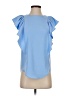 La Roque Blue Sleeveless Blouse Size XS - photo 1