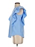 La Roque Blue Sleeveless Blouse Size XS - photo 5