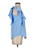 La Roque Blue Sleeveless Blouse Size XS - photo 4