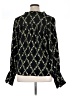 Ganni Green 3/4 Sleeve Blouse Size XL (estimated) - photo 2
