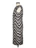 Vince Camuto Chevron-herringbone Silver Cocktail Dress Size 2 - photo 5