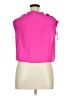 Shein 100% Polyester Pink Sleeveless Blouse Size L - photo 2