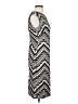 Vince Camuto Chevron-herringbone Silver Cocktail Dress Size 2 - photo 4