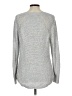 Ann Taylor LOFT Tweed Silver Pullover Sweater Size L - photo 2