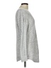 Ann Taylor LOFT Tweed Silver Pullover Sweater Size L - photo 4