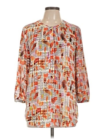 Not Your Daughter's Jeans 3/4 Sleeve Blouse (view 1)