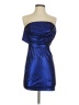 Superdown Metallic Blue Cocktail Dress Size S - photo 1