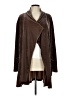 Amaryllis 100% Polyester Brown Cardigan Size L (estimated) - photo 1