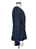 Ann Taylor 100% Polyester Blue Long Sleeve Blouse Size 2 - photo 4
