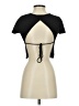 Princess Polly 100% Polyester Black Short Sleeve Turtleneck Size 4 - photo 2