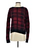 Miami 100% Acrylic Plaid Red Pullover Sweater Size S - photo 1