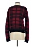 Miami 100% Acrylic Plaid Red Pullover Sweater Size S - photo 2
