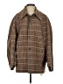 A.L.C. Plaid Brown Coat Size S - photo 1