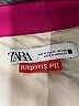 Zara Color Block Ivory 3/4 Sleeve Button-Down Shirt Size M - photo 7