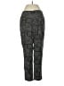 Silence and Noise 100% Polyester Print Gray Casual Pants Size 0 - photo 1