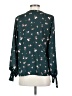 Papermoon 100% Polyester Teal Long Sleeve Blouse Size S - photo 2