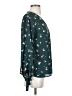 Papermoon 100% Polyester Teal Long Sleeve Blouse Size S - photo 4