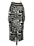 Nicole Miller Graphic Gray Formal Skirt Size XS - photo 2