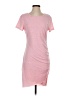 Unbranded Solid Pink Casual Dress Size S - photo 1