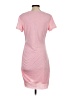 Unbranded Solid Pink Casual Dress Size S - photo 2