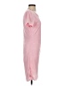 Unbranded Solid Pink Casual Dress Size S - photo 4