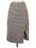 H&M Houndstooth Gray Formal Skirt Size 0 - photo 1