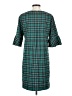 Draper James Plaid Teal Casual Dress Size 4 - photo 2