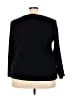 Karen Scott 100% Cotton Black Pullover Sweater Size 3X - photo 2