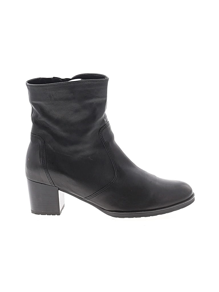 Pre-owned Ara Ankle Boots In Black