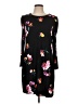 Old Navy Floral Black Casual Dress Size L - photo 1