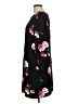 Old Navy Floral Black Casual Dress Size L - photo 5