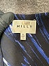Milly Graphic Blue Cocktail Dress Size 2 - photo 7