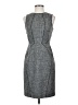Ann Taylor Tweed Gray Cocktail Dress Size 0 - photo 1